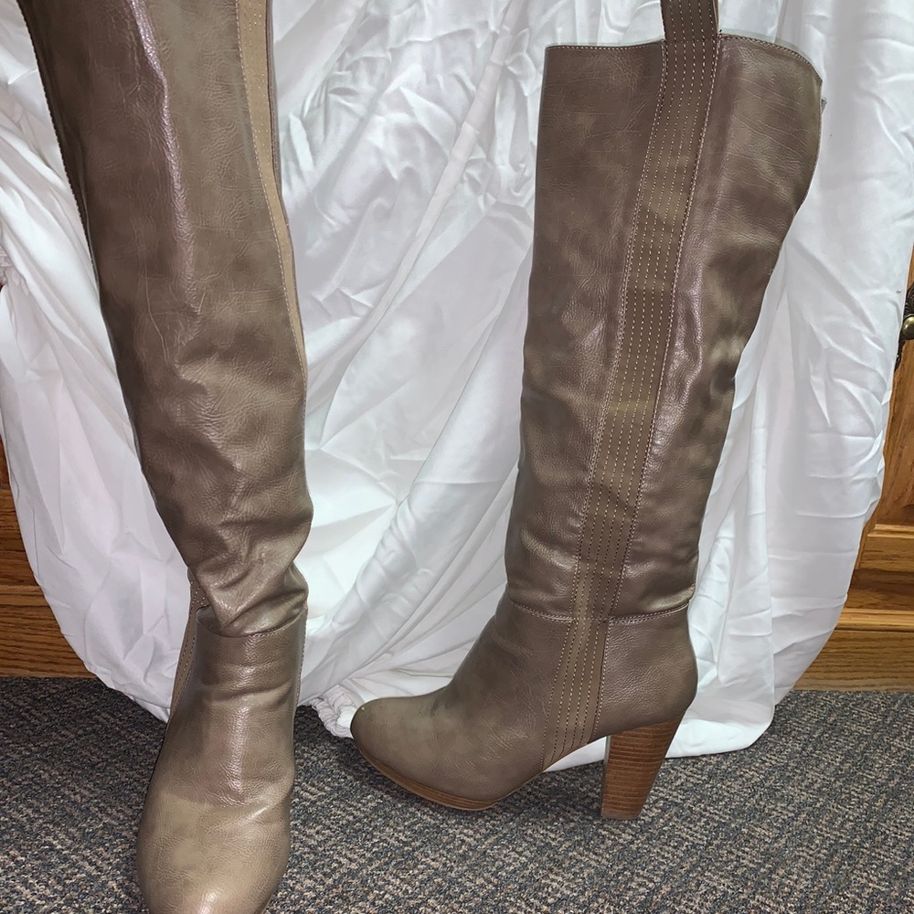 Knee high boots